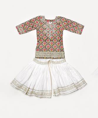 Grey Printed Cotton Sharara Set 2