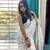 Navy Blue Georgette Party Wear Chikankari Blouse