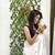 Navy Blue Georgette Party Wear Chikankari Blouse