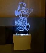 3D Illusion Mickey Mouse Multi Colour LED Night Lamp