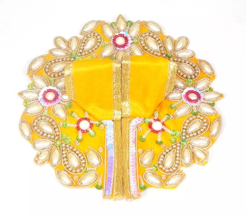 9'' Holy Star Flower Yellow Poshak