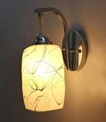Stylish Wall Lamp/ Night Lamp Light Of Designer Glass Shade - A69