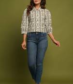 COTON PRINTED SHORT SHIRT