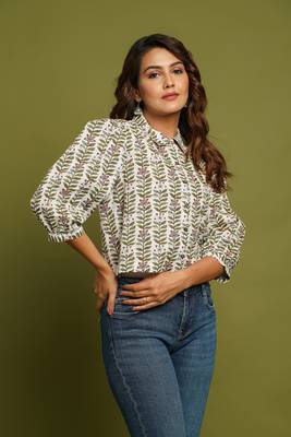 COTON PRINTED SHORT SHIRT 4