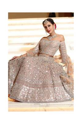 Dusty Peach Lehenga Set 1