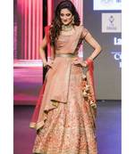 Peach Lehenga Set