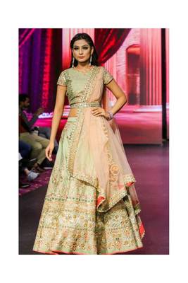 Soft Green Lehenga Set 1
