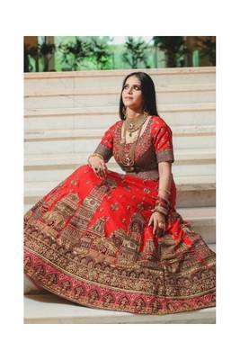 Red Lehenga Set 1