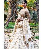 Off White Lehenga Set