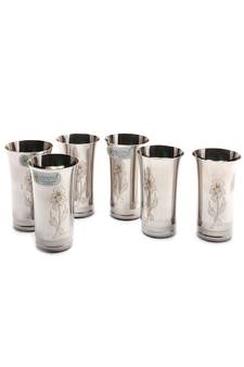 Coconut Stainless Steel Vertical Water Pot/Container with Tap - 1 PC (Capacity: 10 litres)