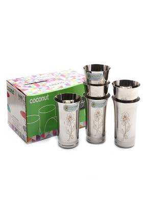 Coconut Stainless Steel Vertical Water Pot/Container with Tap - 1 PC (Capacity: 10 litres) 4