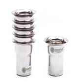 Coconut Stainless Steel Tea/Coffee Glass - Set of 6 (150 ML Each)