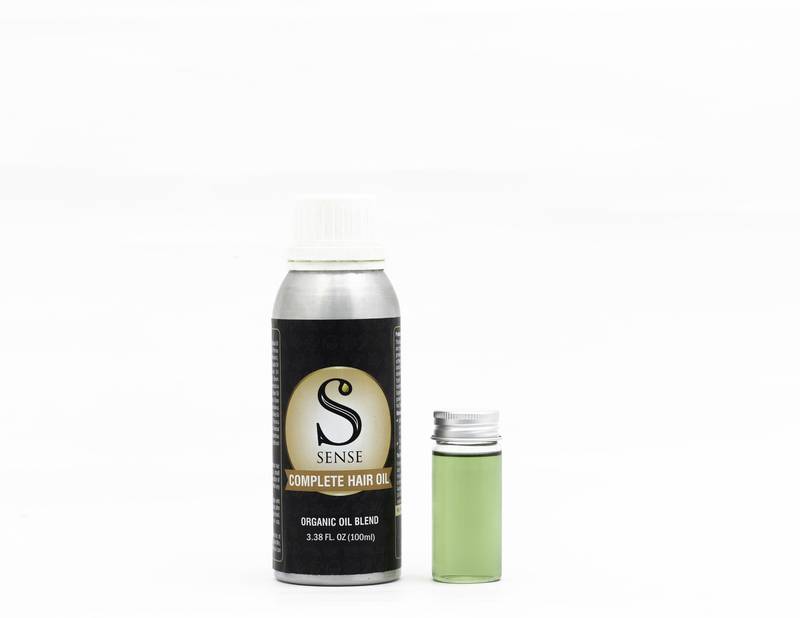 Ssense Complete Hair Oil - Made with All-Natural Blend of Aloe-Vera Infused Fenugreek Seed
