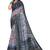 Multicolor embroidered net saree with blouse