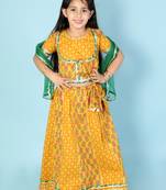 KID1 Baani Block Print Lehenga Choli