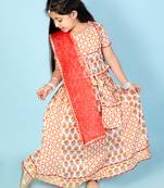 KID1 Baani Block Print Lehenga Choli