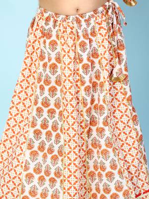 KID1 Baani Block Print Lehenga Choli 5