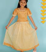 KID1 Pavda Pattu Lehenga