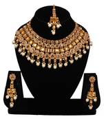 Brown cubic zirconia necklace-sets