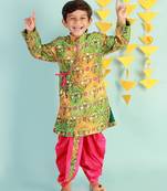 KID1 Festive Nitara Sherwani Dhoti