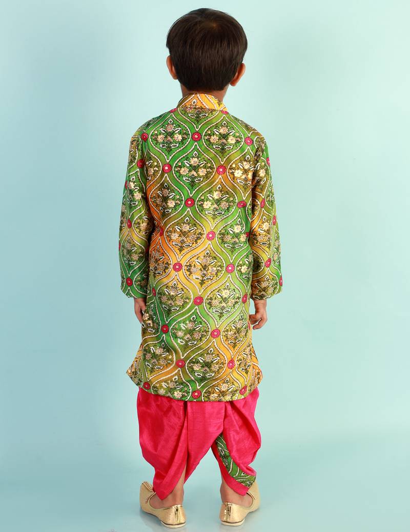 KID1 Festive Nitara Sherwani Dhoti