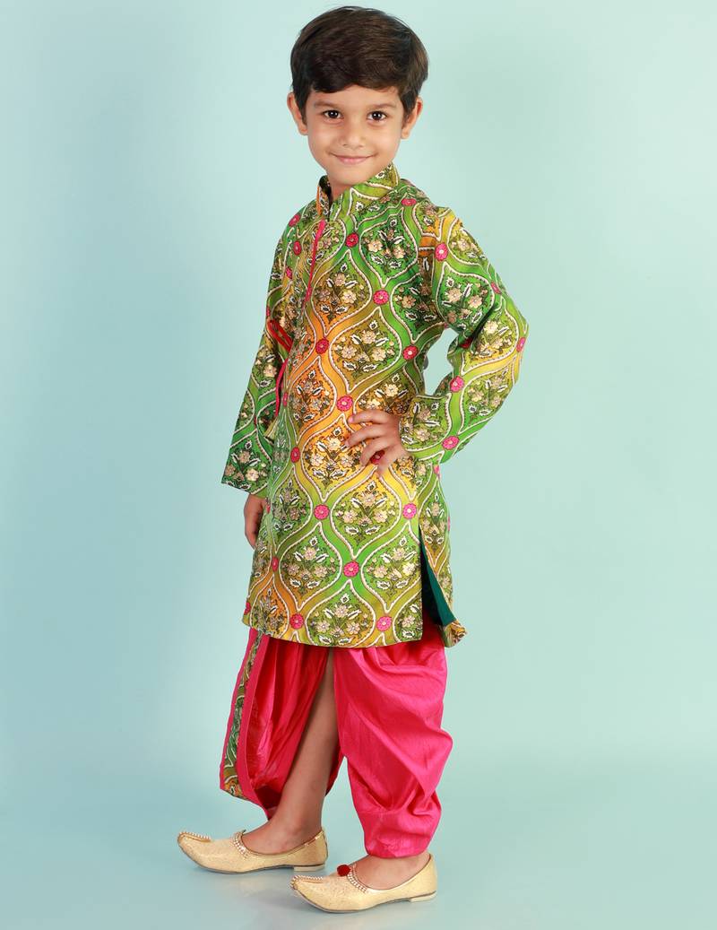 KID1 Festive Nitara Sherwani Dhoti