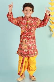 KID1 Festive Nitara Sherwani Dhoti
