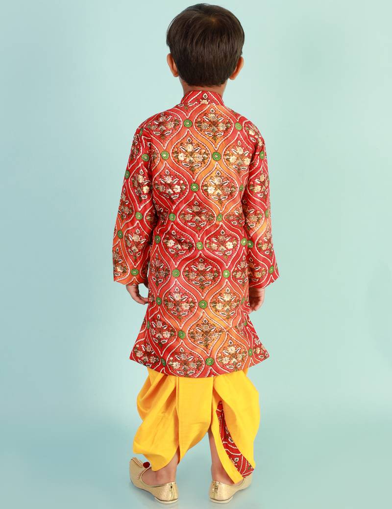 KID1 Festive Nitara Sherwani Dhoti