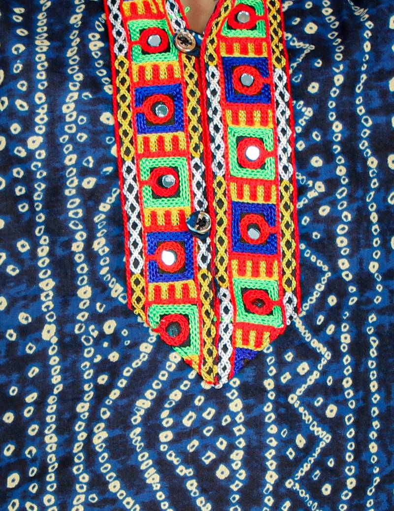 KID1 Bandhani Print Kurta Pajama