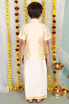 KID1 Boys Veshti Mundu Set