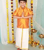 KID1 Boys Veshti Mundu Set