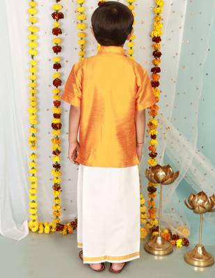 KID1 Boys Veshti Mundu Set 3