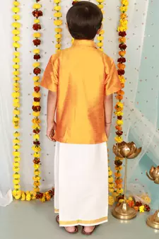 KID1 Boys Veshti Mundu Set