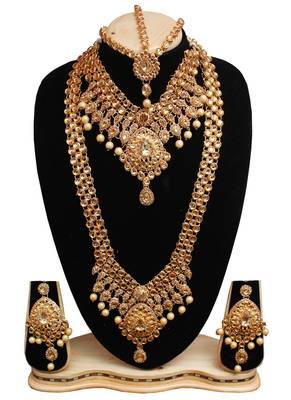 Brown cubic zirconia bridal-kamarband 3