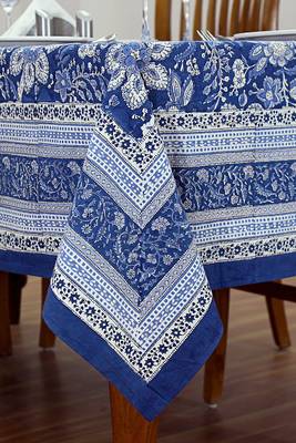 Handmade Table Cloth Block Print Napkins 4