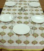 Handmade Table Cloth Block Print Napkins