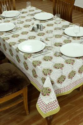 Handmade Table Cloth Block Print Napkins 2