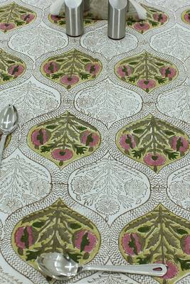 Handmade Table Cloth Block Print Napkins 4