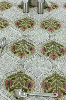 Handmade Table Cloth Block Print Napkins