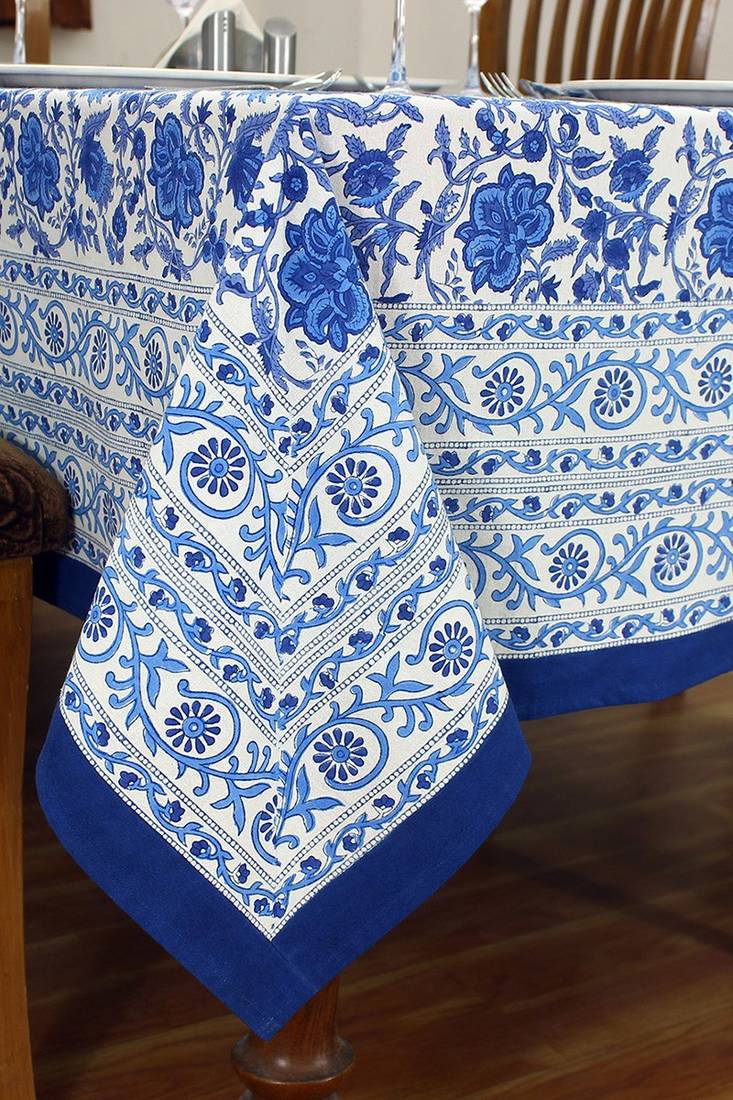 Handmade Table Cloth Block Print Napkins