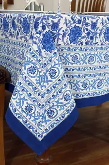 Handmade Table Cloth Block Print Napkins