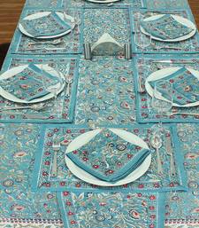 Handmade Table Cloth Block Print Napkins