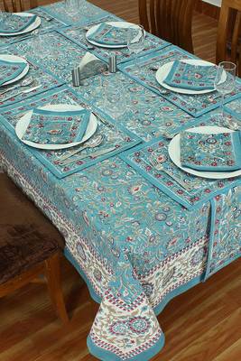 Handmade Table Cloth Block Print Napkins 2