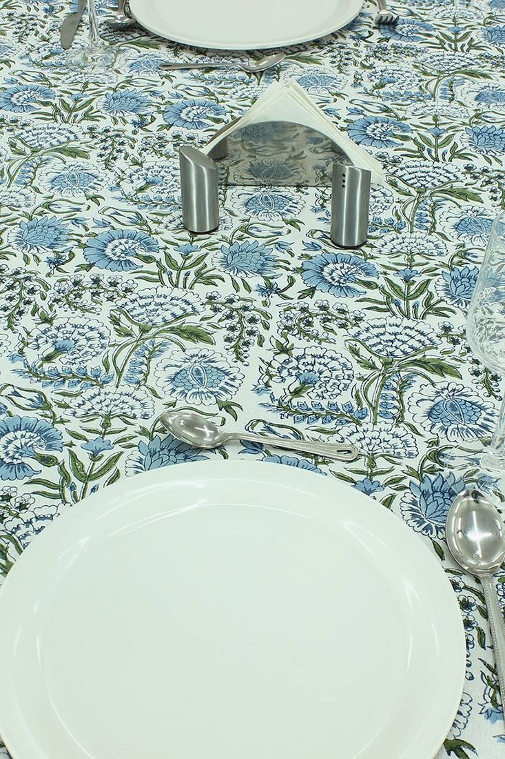 Handmade Table Cloth Block Print Napkins