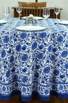 Handmade Table Cloth Block Print Napkins