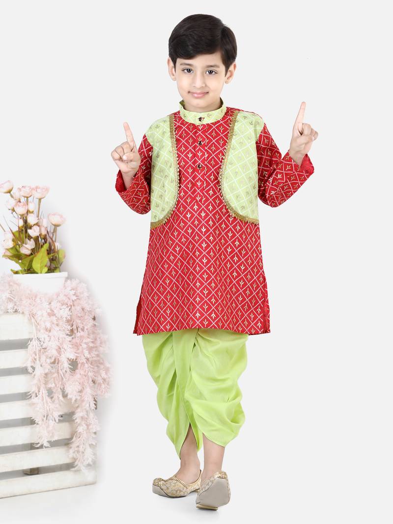 Cotton Full Sleeve Kurta Pajama - Indigo