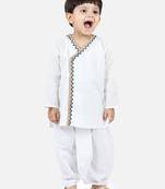 Cotton Full Sleeve Kurta Pajama - Indigo