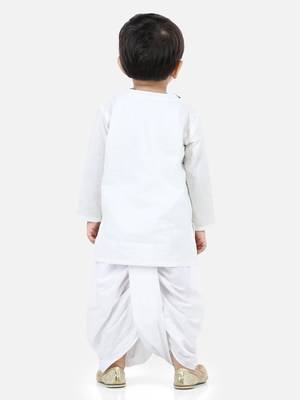 Cotton Full Sleeve Kurta Pajama - Indigo 3
