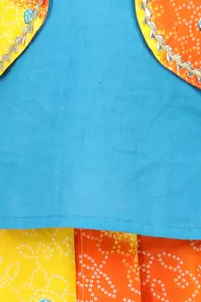 Cotton Full Sleeve Kurta Pajama - Indigo