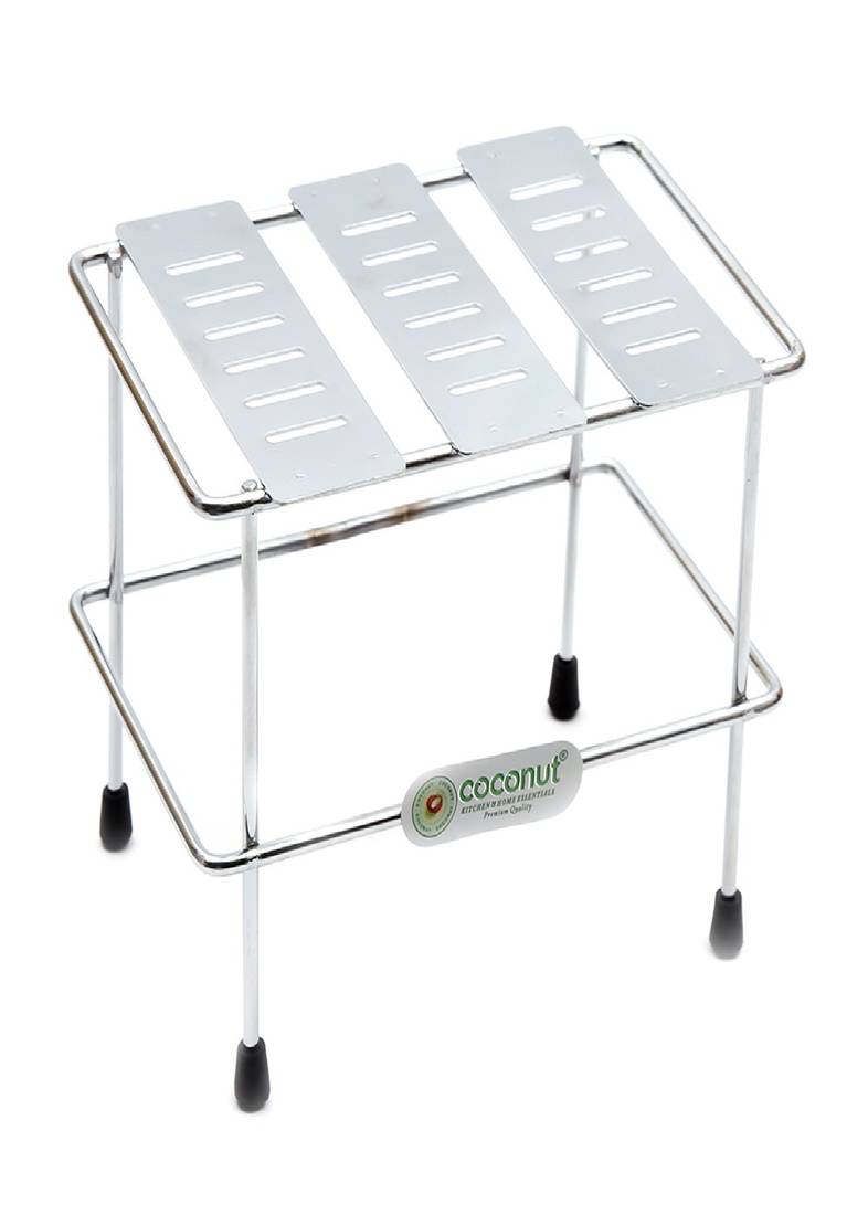 Coconut Stainless Steel Cutlery Set with Hanging Stand